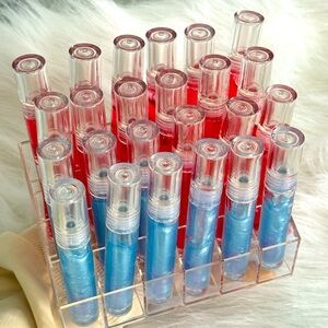 Lip Gloss in Red and Blue-pink💋💋